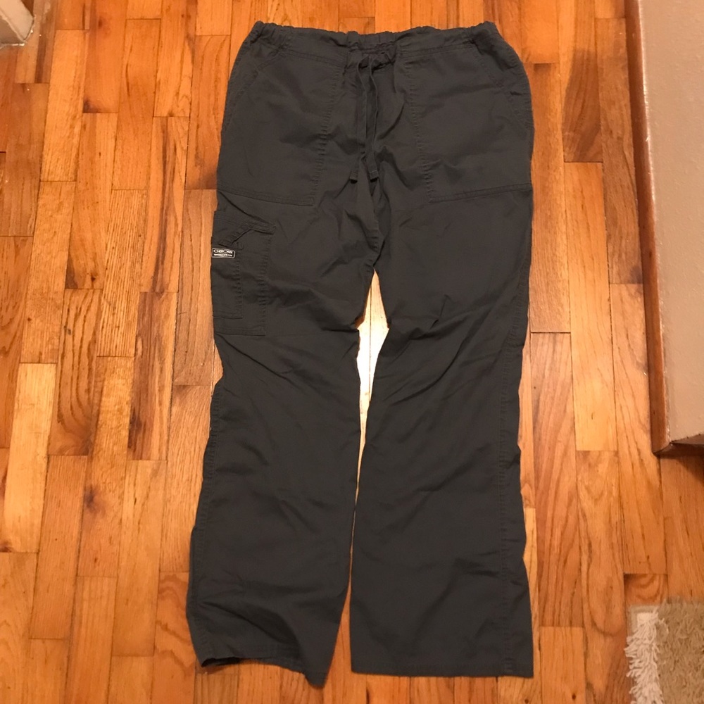 Women’s Scrub Pants Gray Small with pockets
